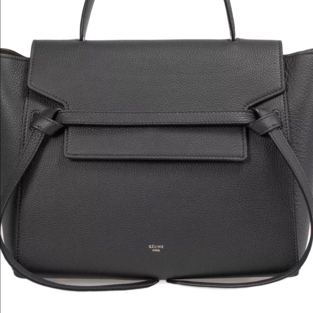 In search of Celine belt bag medium bag (pebbled)